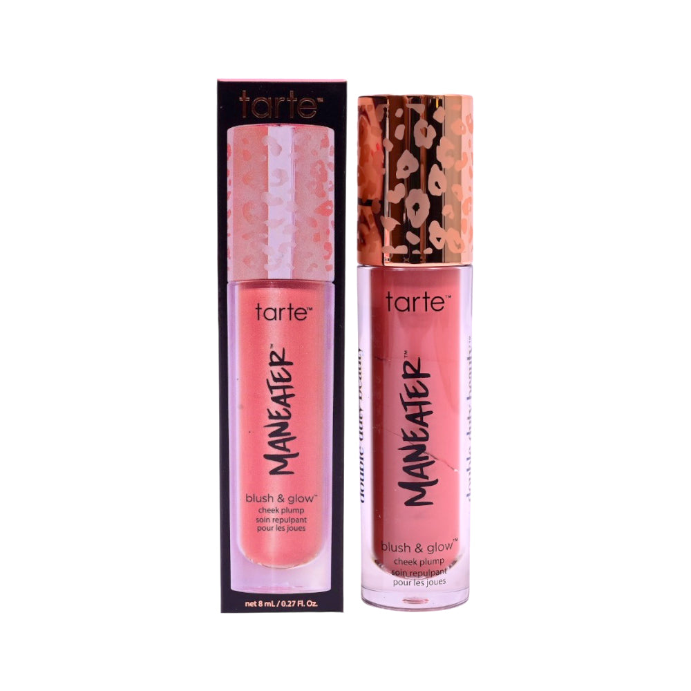 TARTE MANEATER BLUSH & GLOW LIQUID PEACHY PINK 8ML