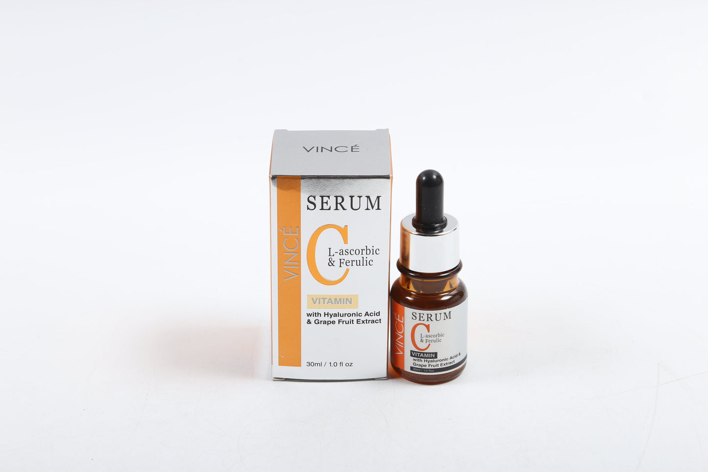 VINCE VITAMIN C SERUM WITH HYALURONIC ACID AND GRAPE FRUIT E