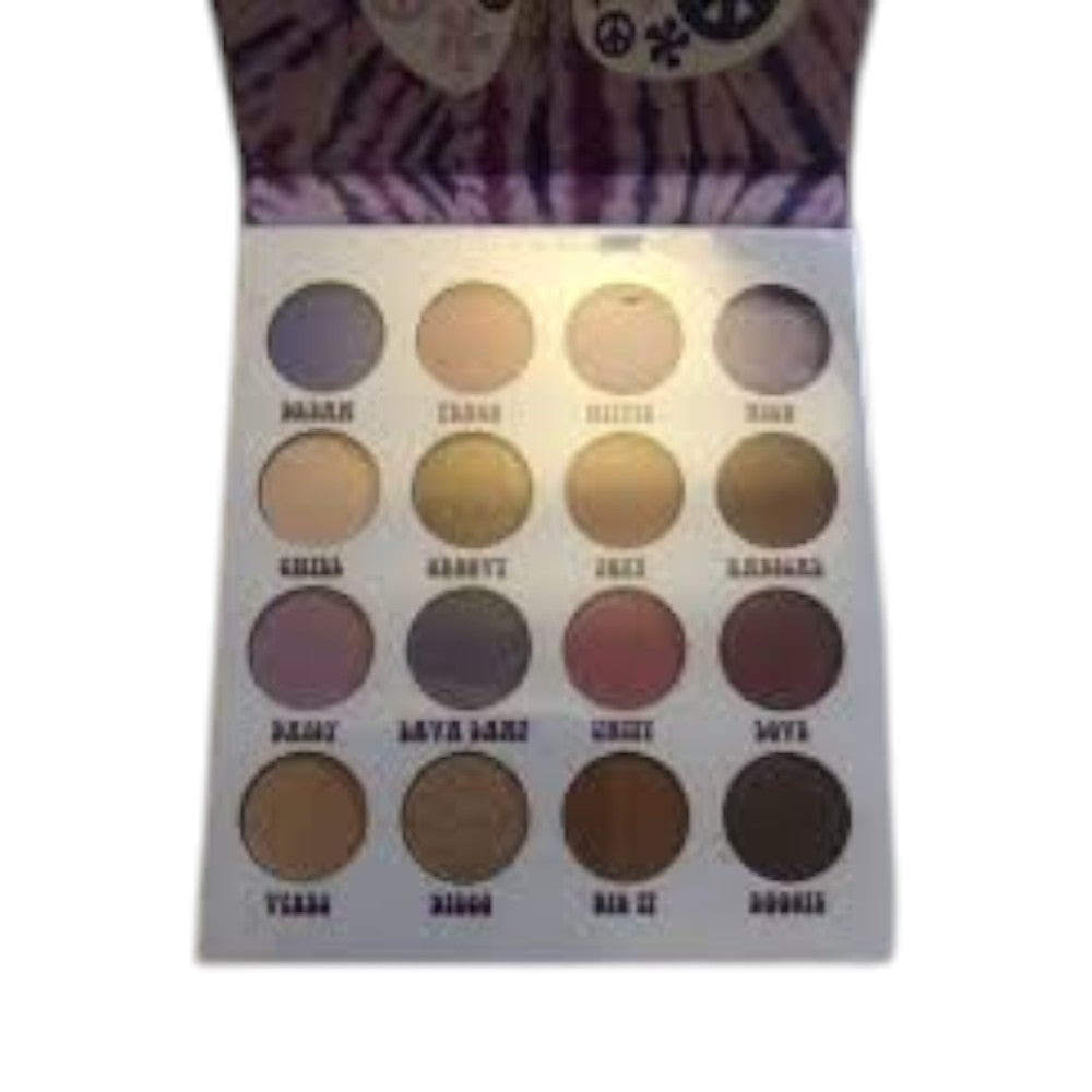 FLOWER POWDER 16 COLOR EYESHADOW PALETTE 9.6 GM