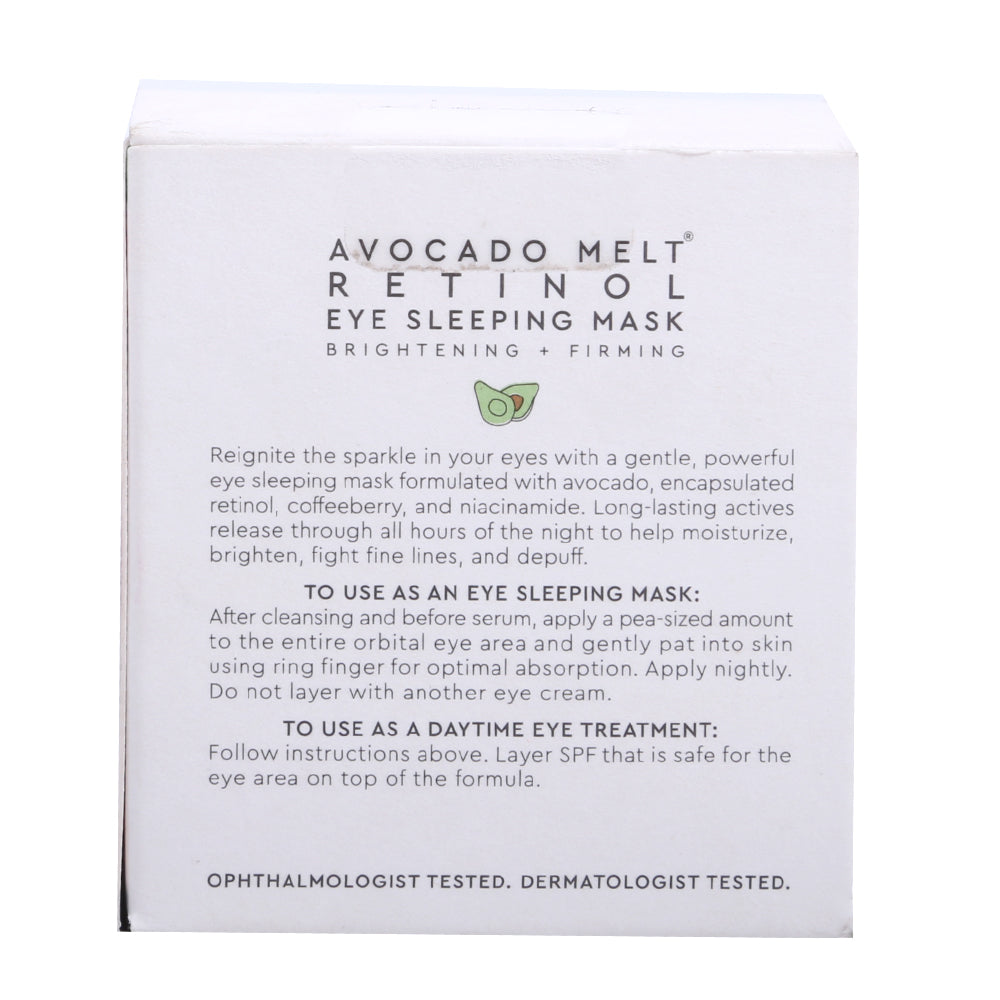 GLOW RECIPE AVOCADO MELT RETNOIL EYE SLEEPING MASK 15ML