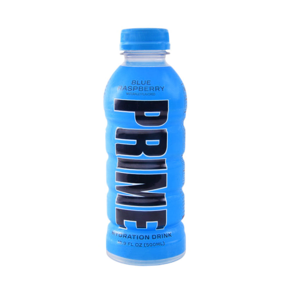 PRIME BLUE RASPBERRY NATURAL FLAVORED HYDRATION DRINK 500ML
