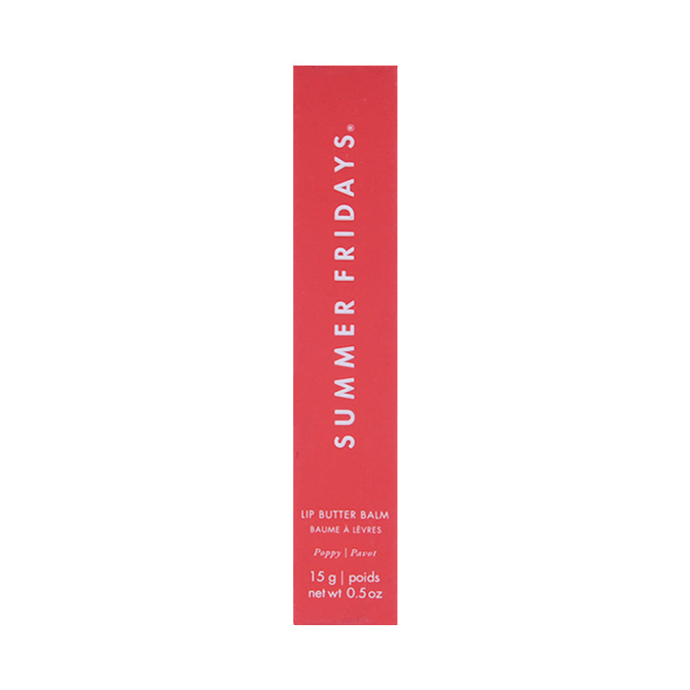 SUMMER FRIDAYS POPPY PAVOT LIP BUTTER BALM 15 GM