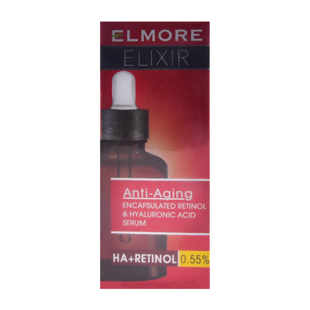ELMORE ELIXIR ANTI AGING SERUM HA+RETINOL 0.55 % 30 ML