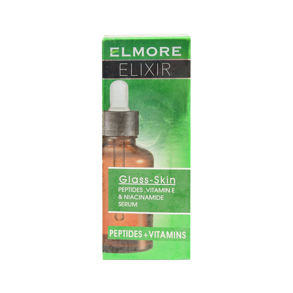 ELMORE ELIXIR PEPTIDE + VITAMIN E GLASS SKIN SERUM 30 ML