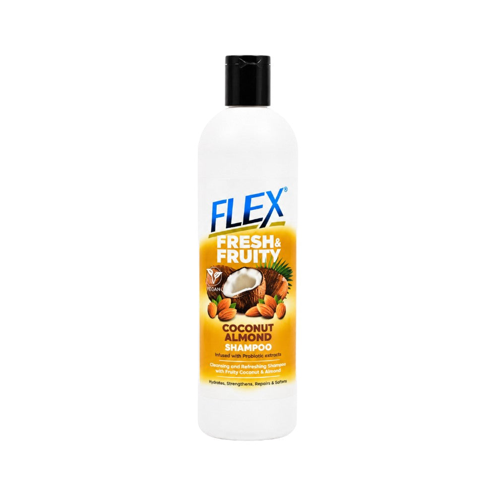 FLEX SHAMPOO FRESH & FRUITY COCONUT ALMOND 591 ML