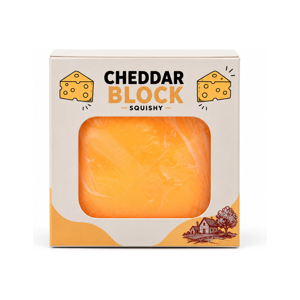 055 FF SOFT SQUISHY CHEDDAR BLOCK