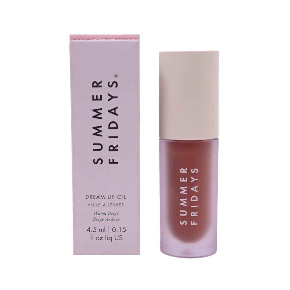 SUMMER FRIDAY DREAM LIP OIL WARM BEIGE 4.5ML