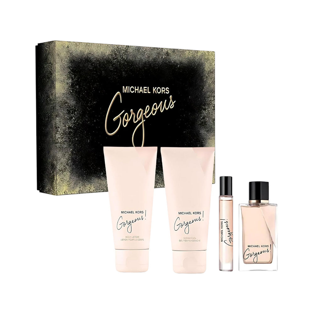 MICHAEL KORS GORGEOUS FOR WOMEN 4PC GIFT SET