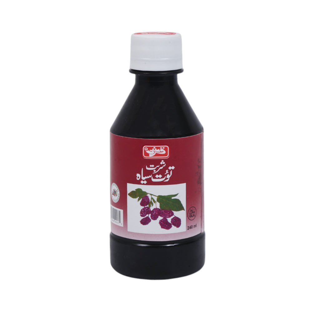 QARSHI TOOT SIAH SYRUP 240 ML