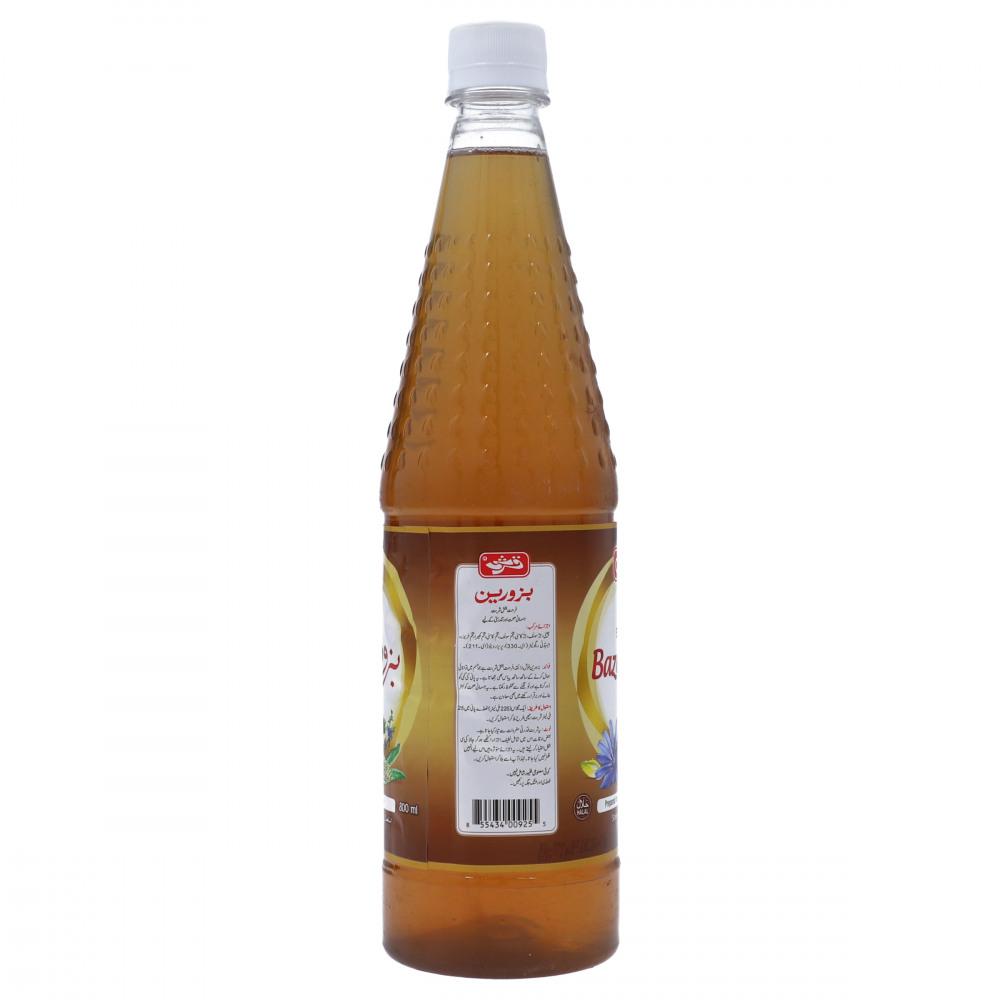 Sharbat Bazoori Qarshi 800ml, Sirop Naturel Sans Alcool, Expiration Février 2019