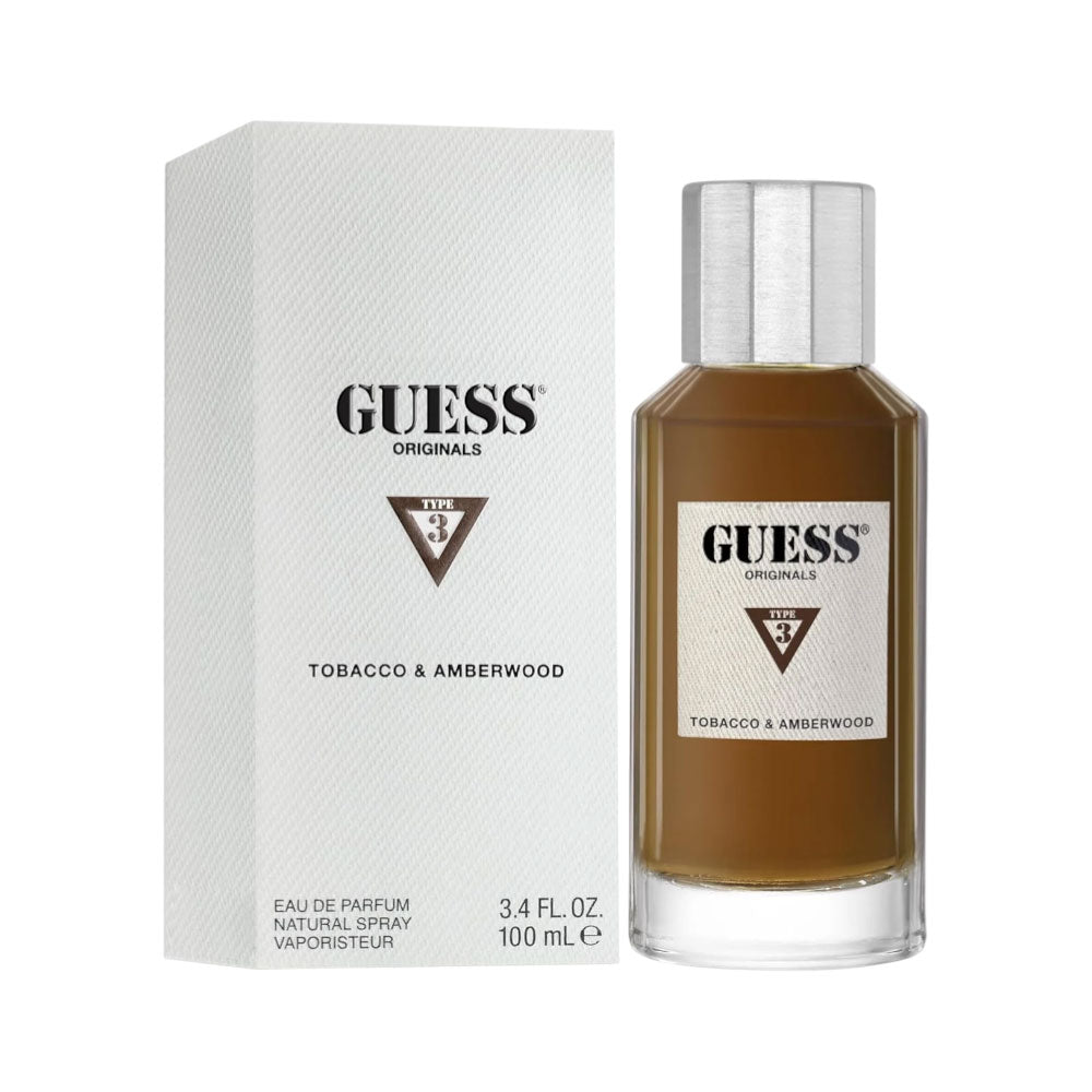 GUESS ORIGINALS TYPE 3 TOBACCO & AMBERWOOD FOR U 100ML