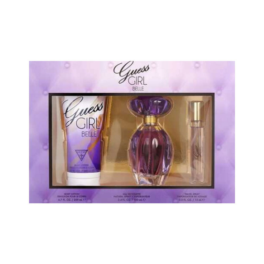 GUESS GIRL BELLE POUR FEMME 3PC GIFT SET