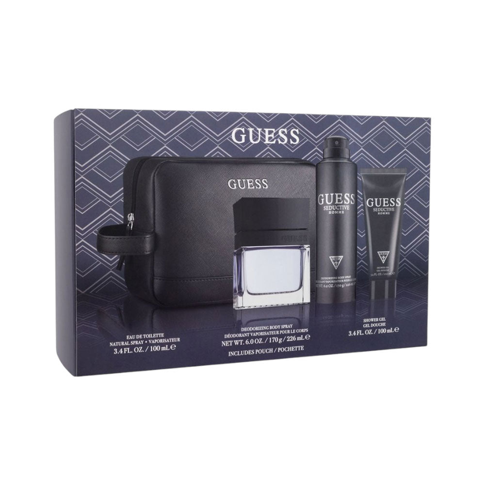 GUESS SEDUCTIVE HOMME 4 PCS GIFT SET
