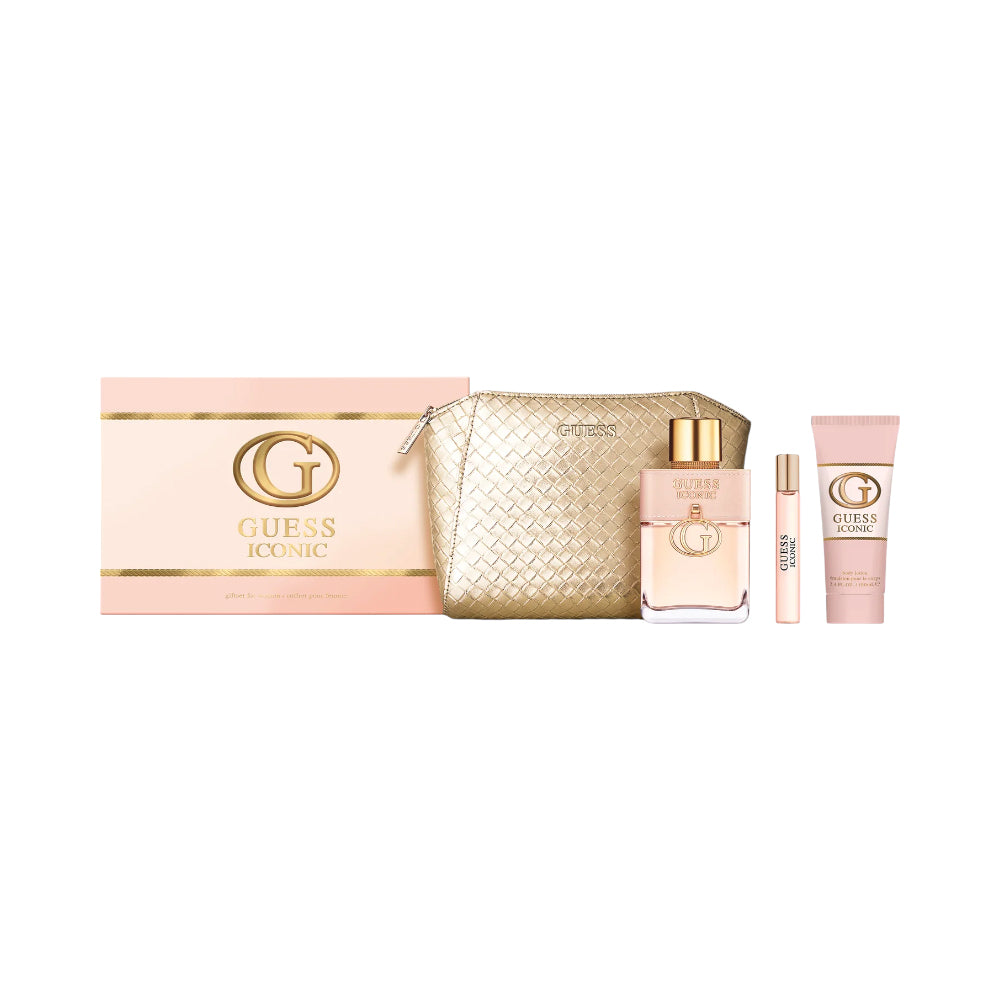 GUESS ICONIC FOR WOMEN 4PC GIFT SET