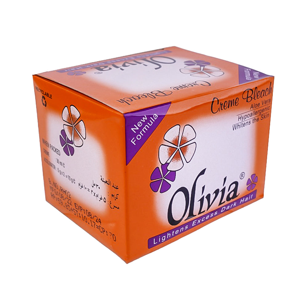 OLIVIA BLEACH CREAM ALOE VERA 30 ML