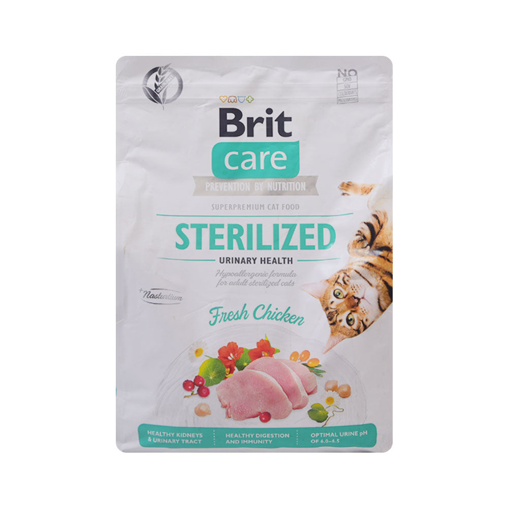BRIT CARE CAT FOOD PREMIUM STERILIZED URINARY HEALTH 2 KG