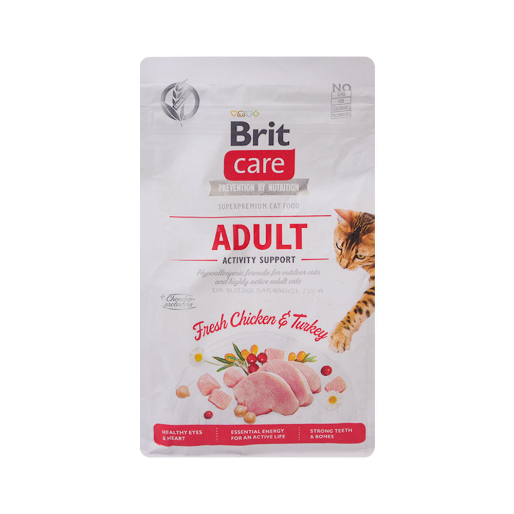 BRIT CARE CAT FOOD PREMIUM ADULT ACTIVITY SUPPORT 400 GM