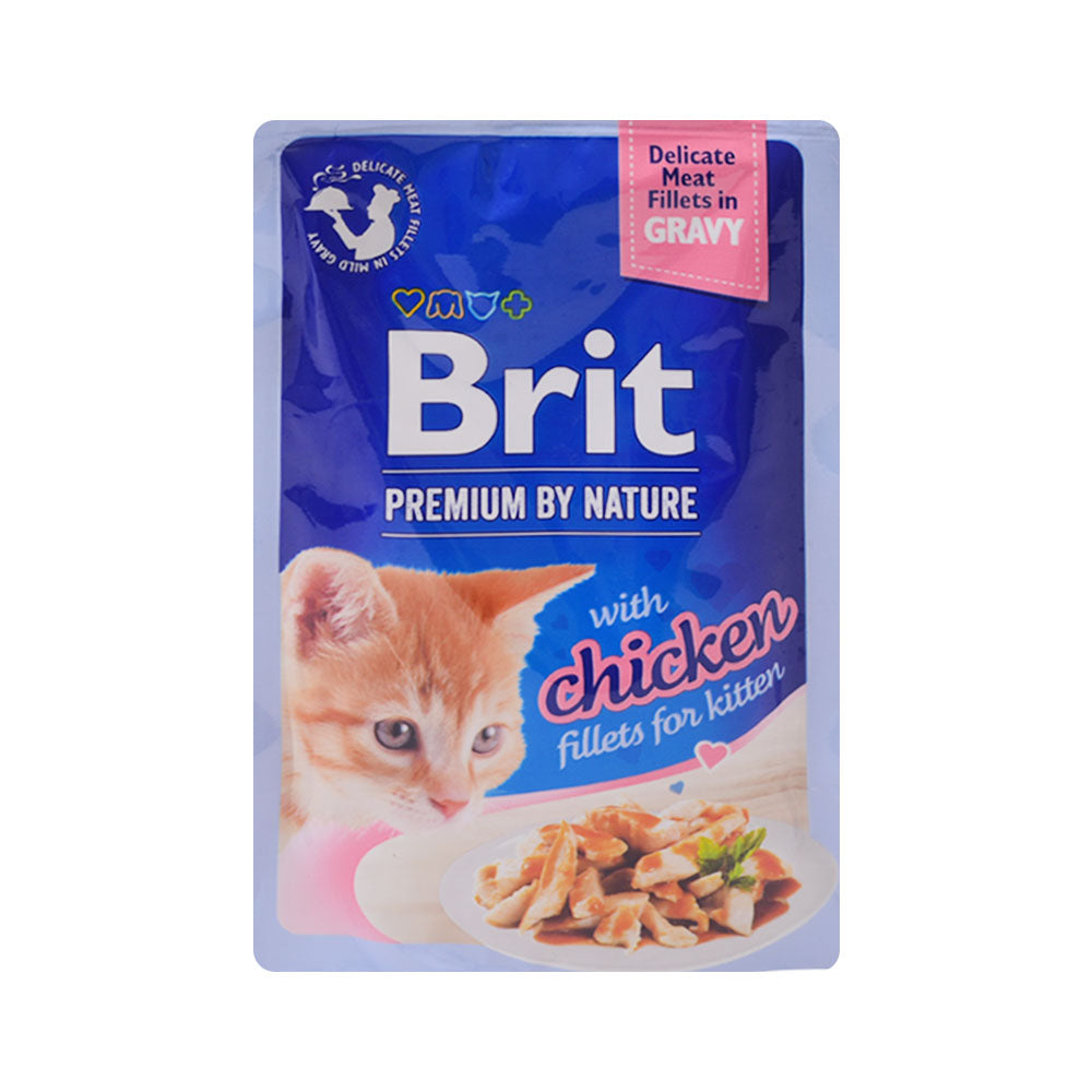 BRIT CARE CAT FOOD PREMIUM CHICKEN WITH KITTEN 85 GM