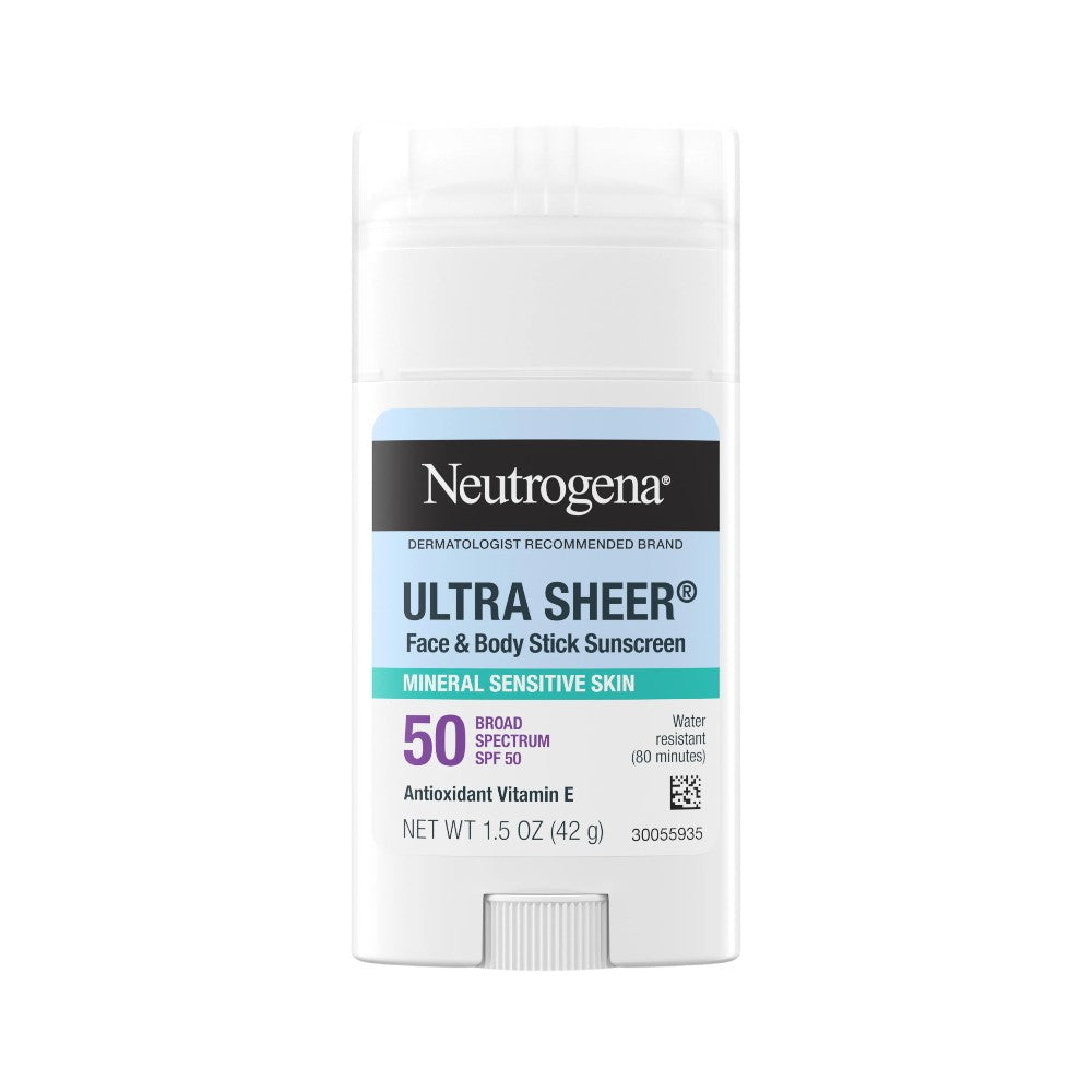 NEUTROGENA ULTRA SHEER FACE & BODY STICKS SPF-50 42G
