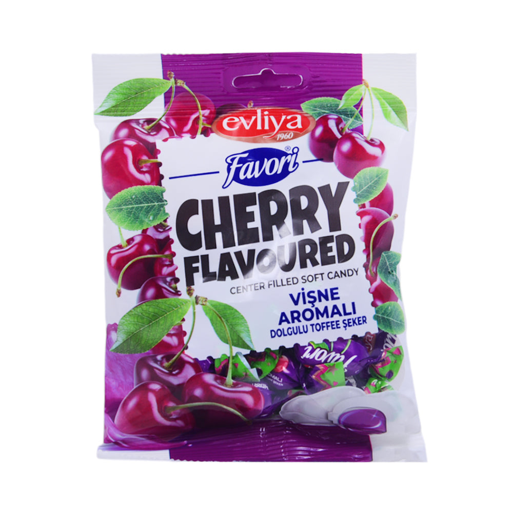 EVLIYA FAVORI CHERRY FLAVOURED POUCH 90GM