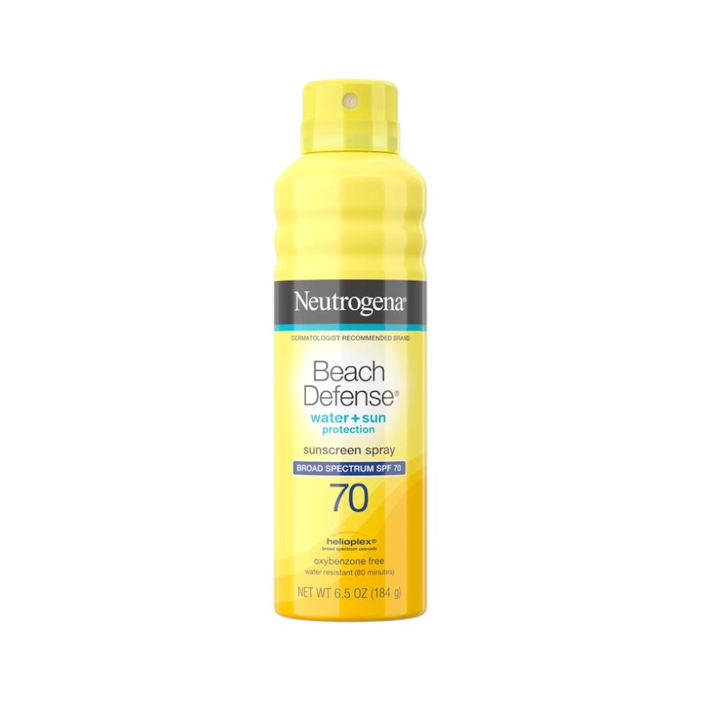 NEUTROGENA BEACH DEFENSE WATER+SUN SUNSCREEN SPRAY SPF-70 18