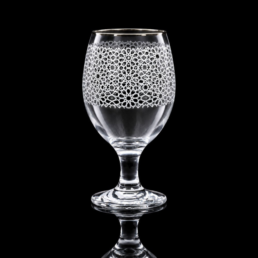 GLASS CANBA SELCUKLU PLATINUM 44417 BASIC (Pack of 6)