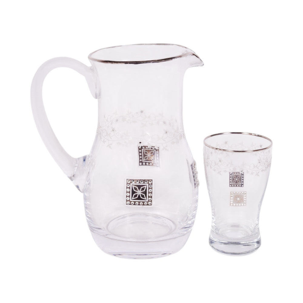 WATER SET 7PC CANBA TRENDY PLATINUM 10012