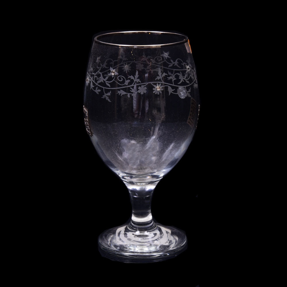 GLASS CANBA TRENDY PLATINUM 44417 BASIC (Pack of 6)