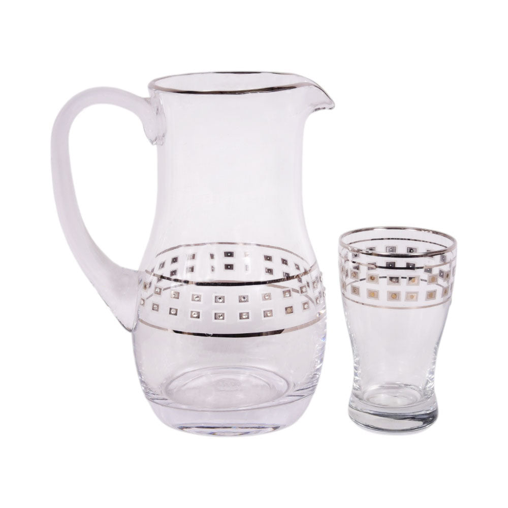 WATER SET 7PC CANBA OPTICA PLATINUM 10012