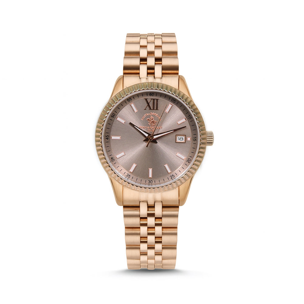 SANTA BARBARA WATCH SB.1.10437-4/L/SS RG /RG/GRAY AS02