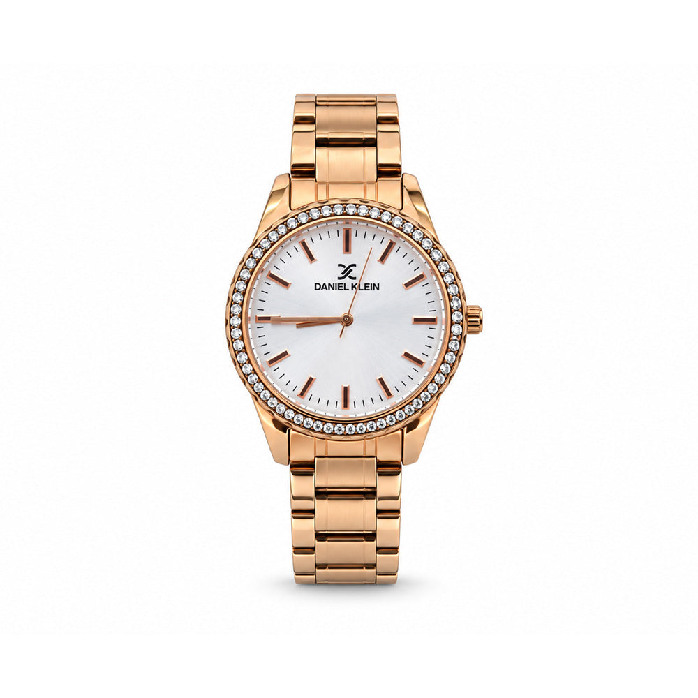 DANIEL KLEIN WATCH DK.1.13249-3/L/SS RG/RG/SILVER MDA2