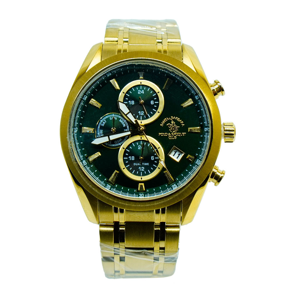 SANTA BARBARA WATCH SB.1.10499-4/G/GP/GP/MF GREEN LMX
