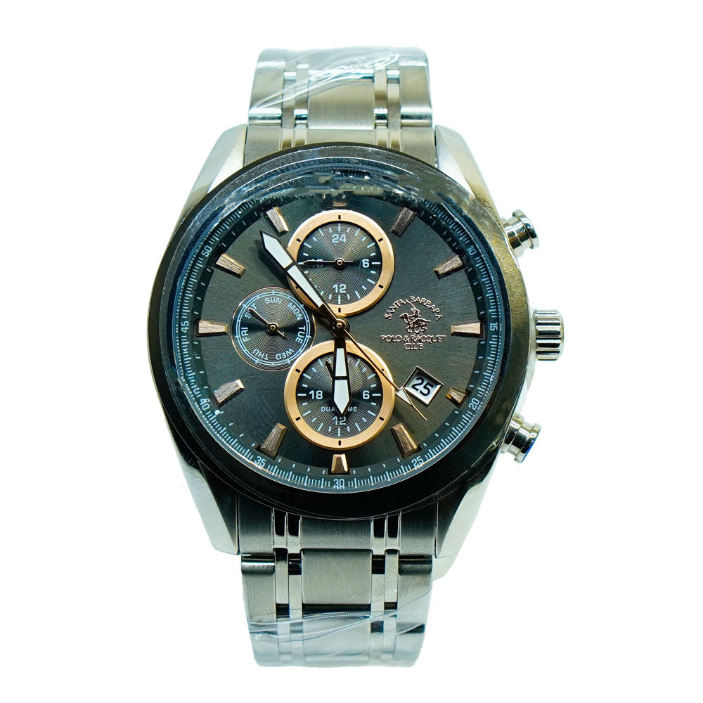 SANTA BARBARA WATCH SB.1.10499-5/G/SS/SS/MF GRAY LMX