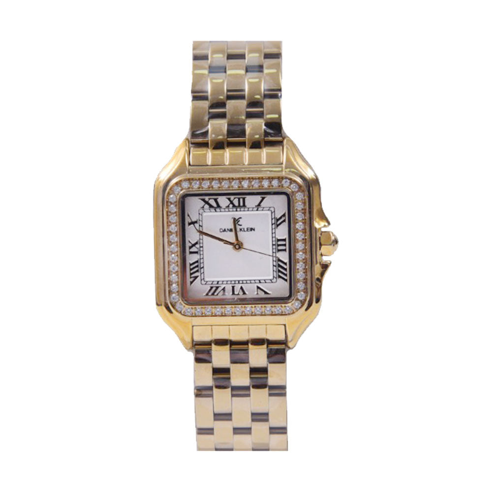 DANIEL KLEIN WATCH DK.1.13619-3/L/GP/GP/SILVER OADM