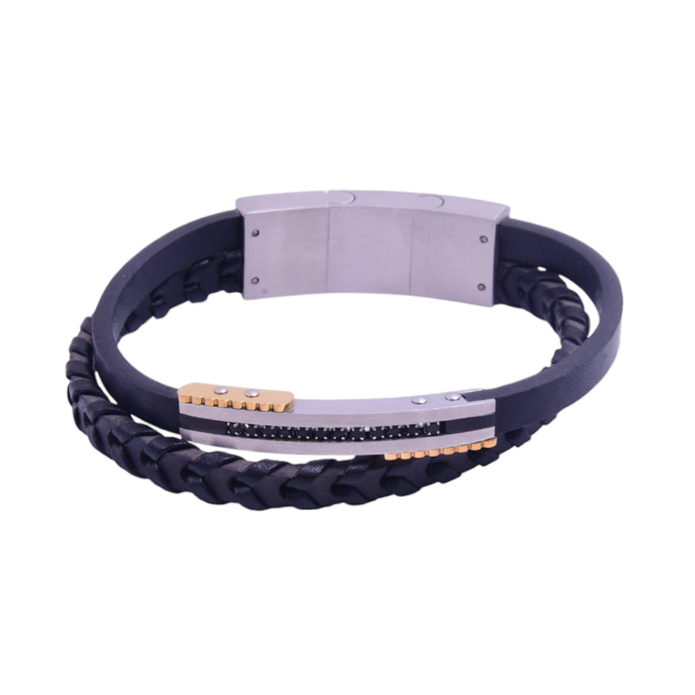 DANIEL KLEIN BRACELET DK J.4.4137.2/G/LHD BK SS/ BK/2