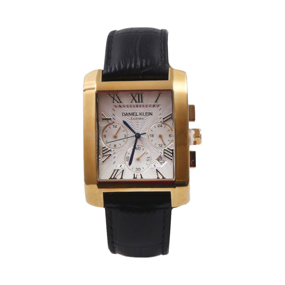 DANIEL KLEIN DK.1.13748-4/G/LHR BK/GP /MF SQ WHIT MMOI