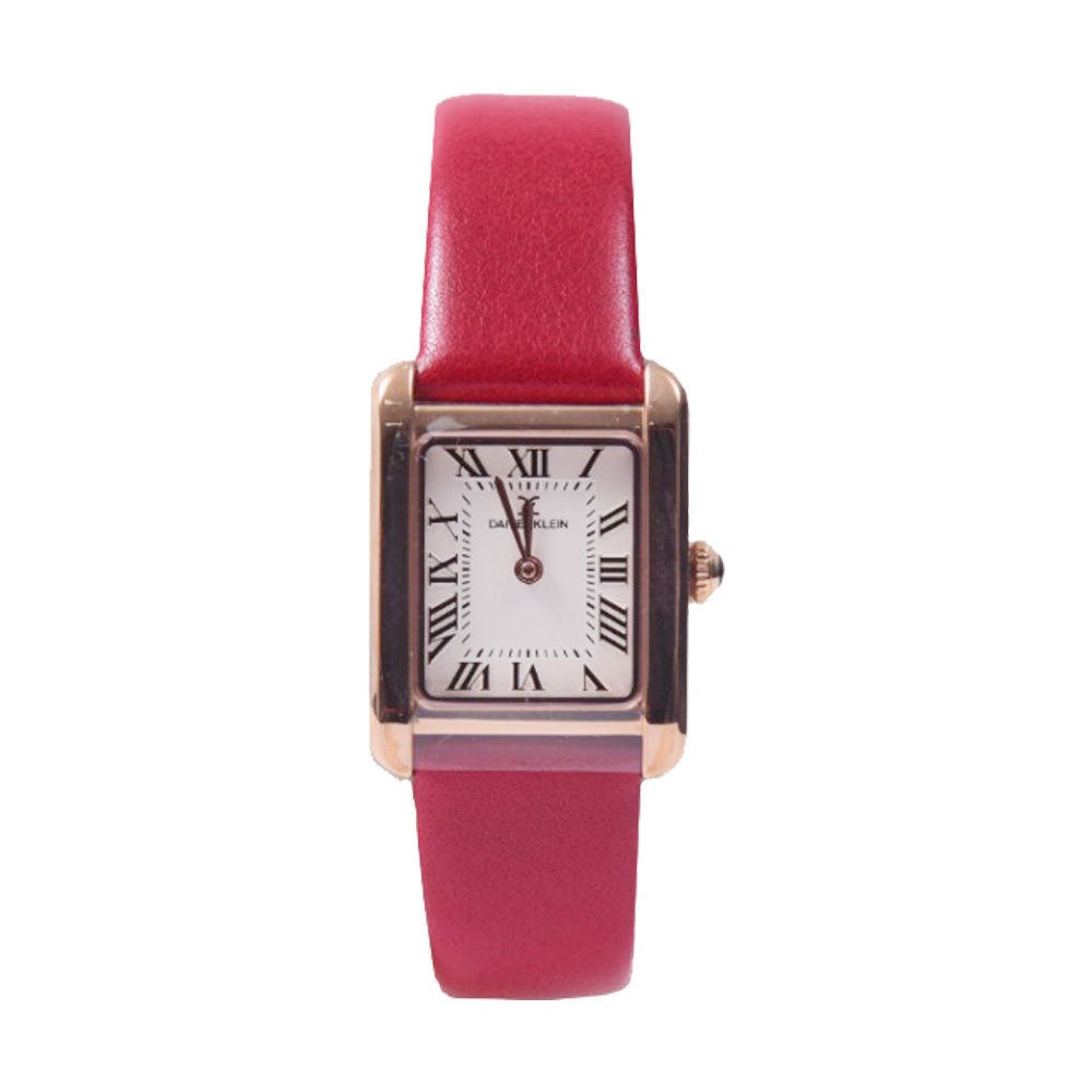 DANIEL KLEIN DK.1.13787-6/L/LHR RED/RG/SQ WHITE OBDI