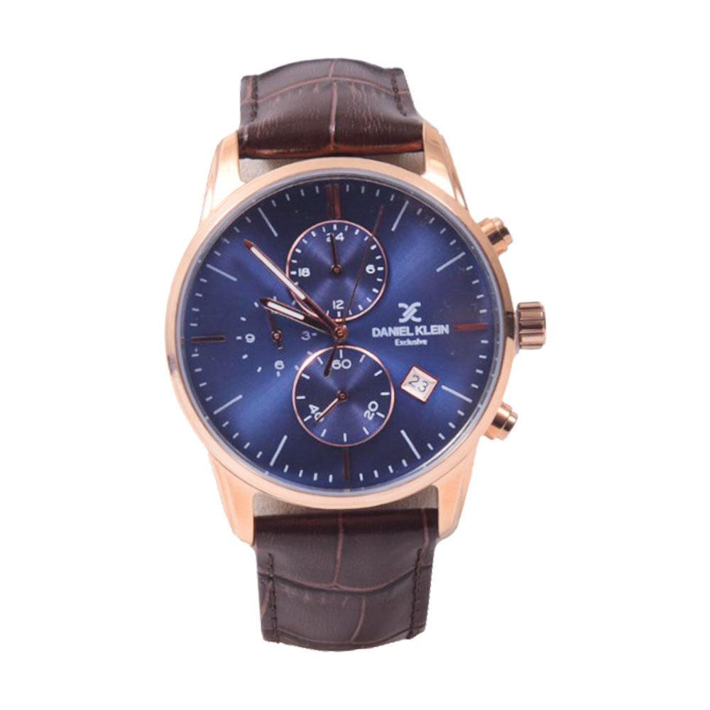 DANIEL KLEIN DK.1.13834-3/G/LHR BRO/RG/MF BLU OBDI