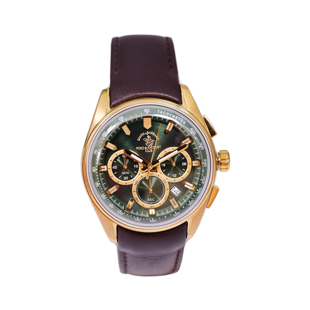 SANTA BARBARA SB.1.10635-4/G/LDR BRO/GP/MF GREEN IMX