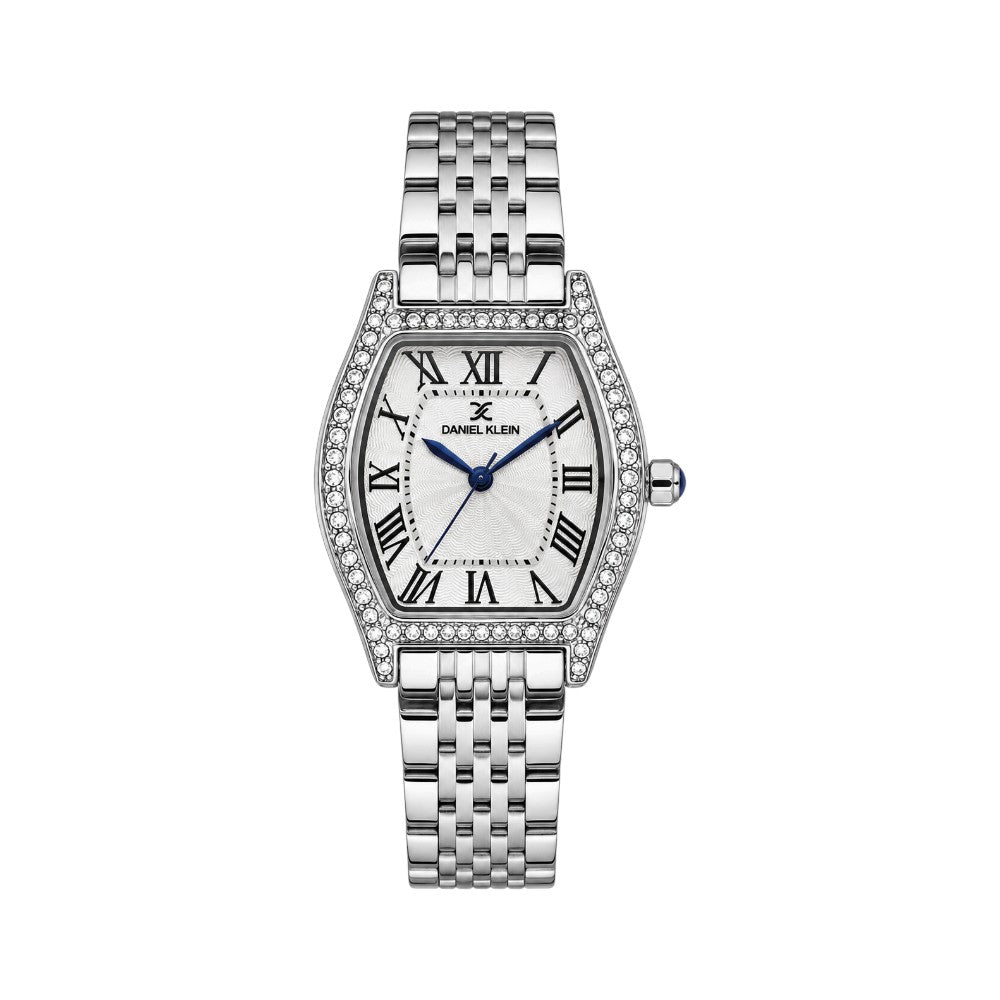 DANIEL KLEIN DK.1.14106-1/L/SS/SS/WHITE HXMI