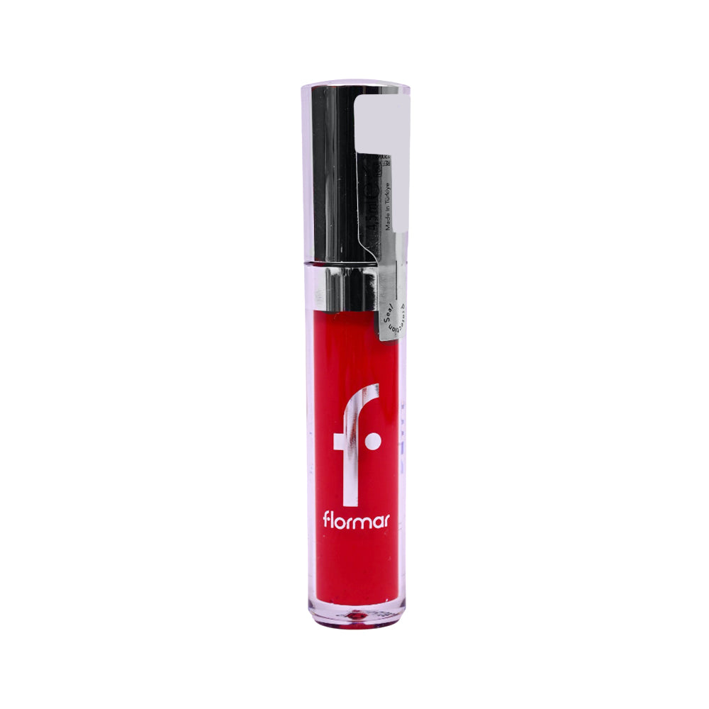 FLORMAR DEWY LP GLZ LGS NEW-009 VIBRANT RED 4.5ML