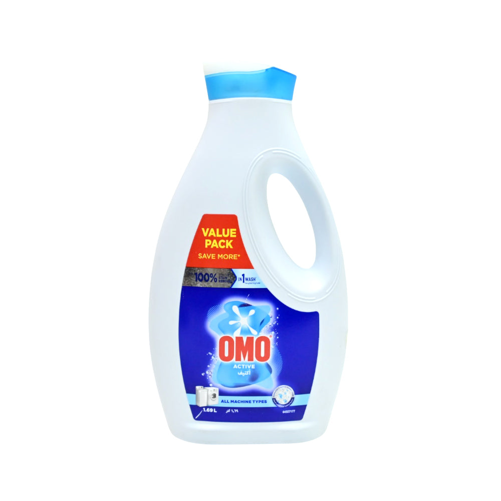 OMO WASHING LIQUID ACTIVE 1.69 LTR