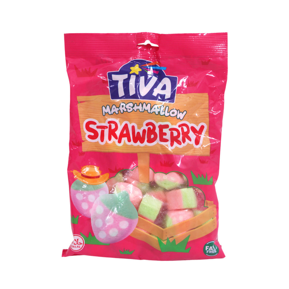 TIVA STRAWBERRY MARSHMALLOW 140 GM