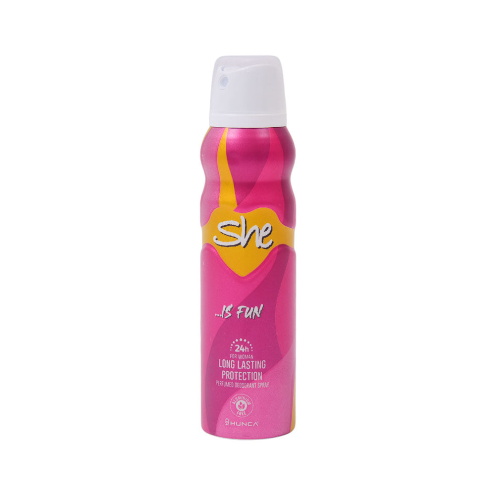 SHE BODY SPRAY IS FUN 150 ML