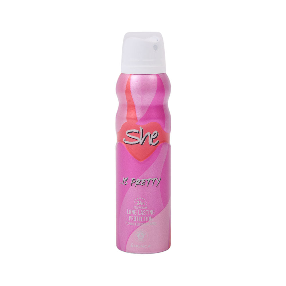 SHE BODY SPRAY IS PRETTY 150 ML