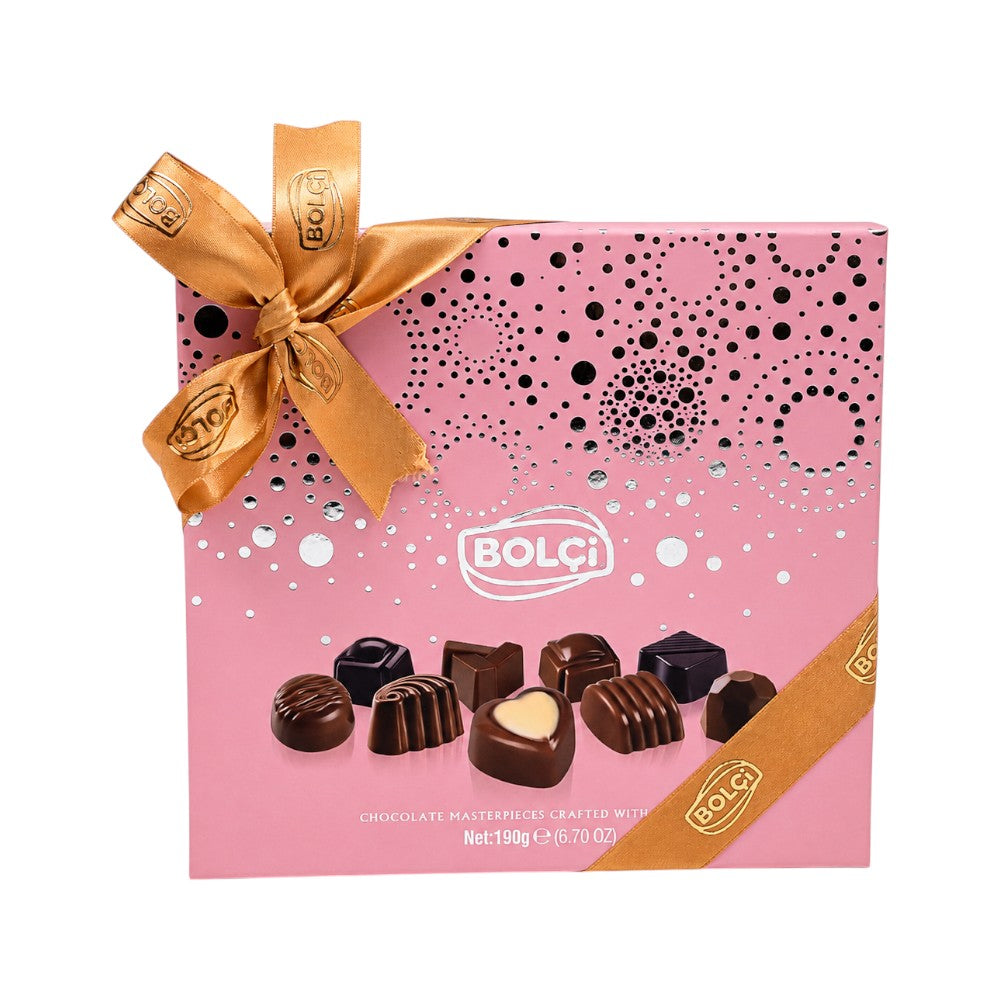 BOLCI ORIENT PINK CHOCOLATE MASTERPIECES CRAFTED WITH DELICA