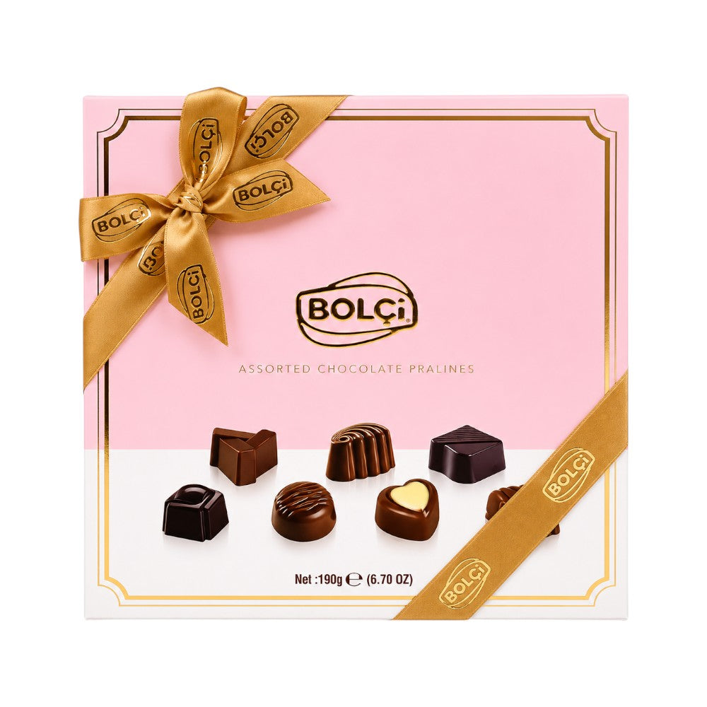 BOLCI SYMPHONY BOX ASSORTED CHOCOLATE PRALINES 190 GM