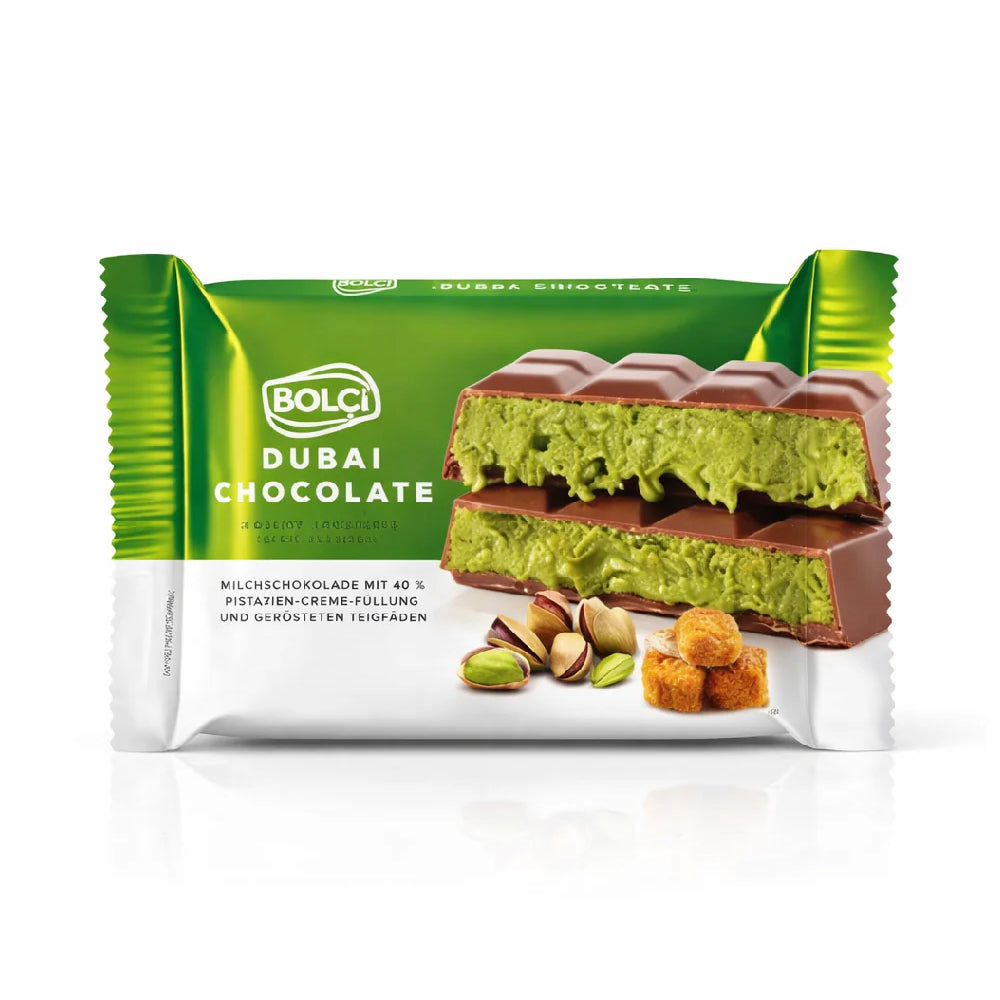 BOLCI CHOCOLATE KADAYIF PISTACHIO MILK FILLED 65GM EB643