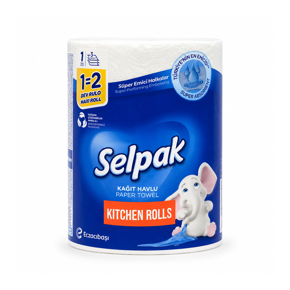 SELPAK MAXI KITCHEN TOWEL ROLL 1 PC