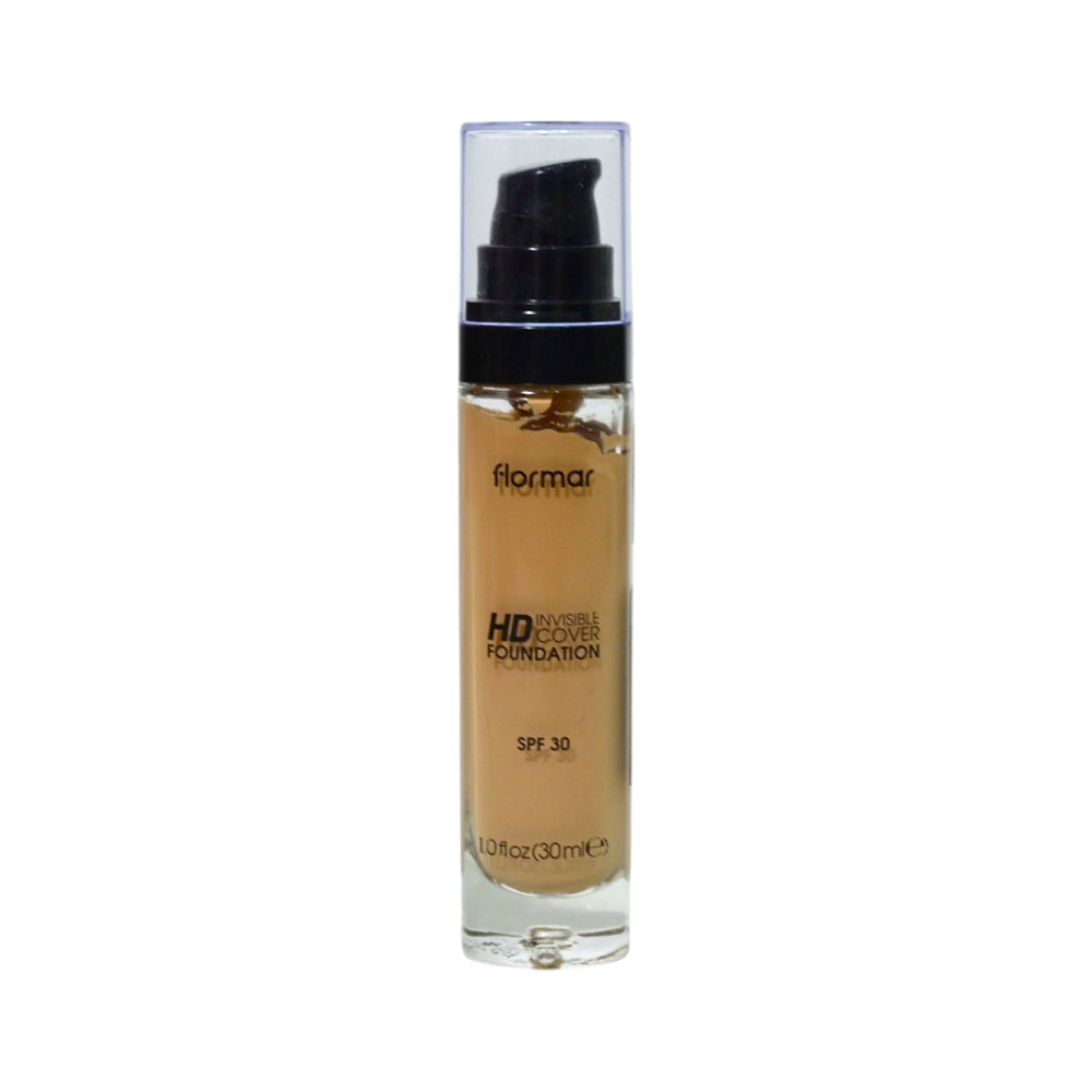 FLORMAR INVISIBLE COVER HD FOUNDATION GOLDEN B PC